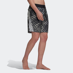 Image of Adidas Classic-Length Colour Maze Tech Board Shorts HC8523