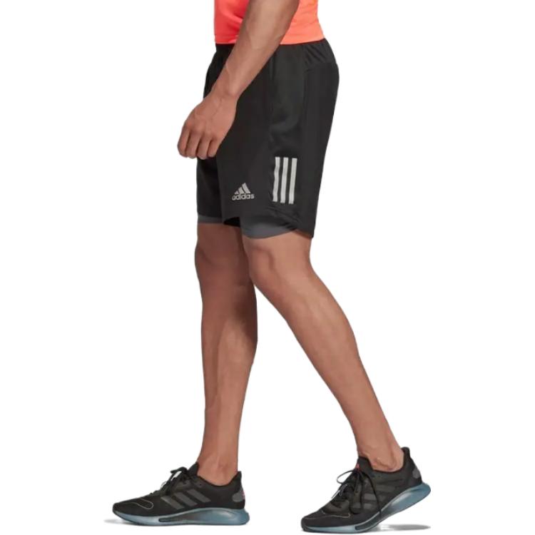 Image of adidas Own The Run Shorts 'Black' FS9809