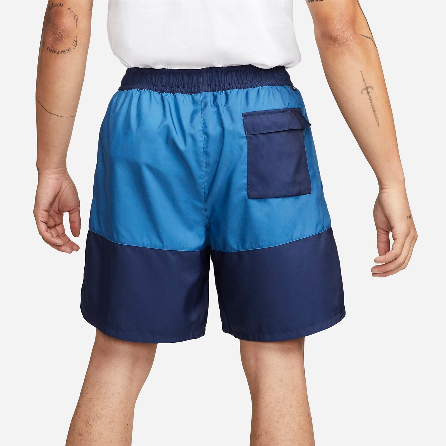 Image of Nike Sportswear Sport Essential Shorts 'Blue Navy Blue' DM6831-410