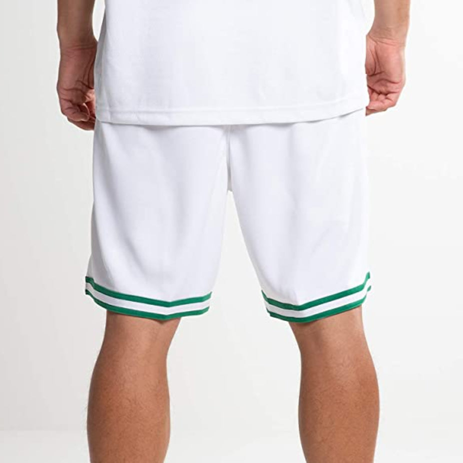 Image of Nike NBA limited SW Fan Edition Boston Celtics Basketball Shorts White AJ5586-10