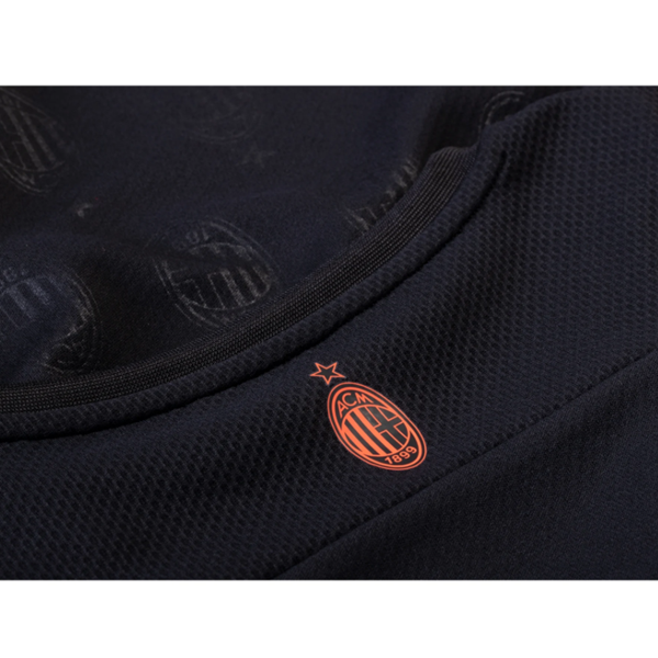 Puma AC Milan Third Jersey w/ Champions League Patches 21/22 (Puma Black/Red Bla
