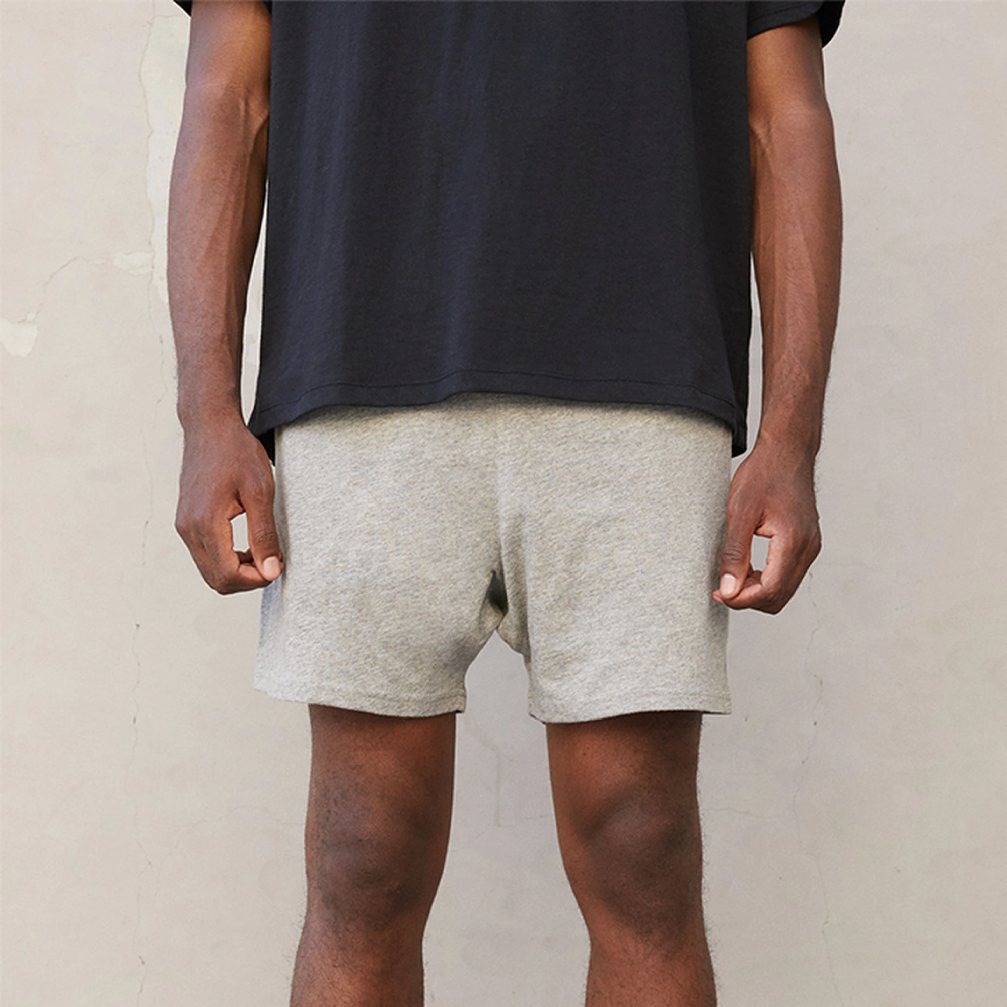Image of Fear of God Essentials FW21 Lounge Short Heather FOG-FW21-048