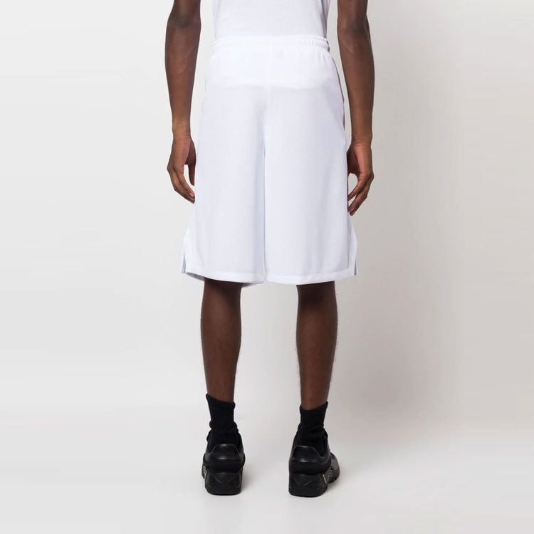 Men's OFF-WHITE FW22 Twill Printing Knee-Length Elastic Waistband Casual Shorts