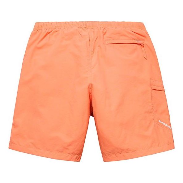 Image of Supreme SS19 Nylon Trail Short Casual Shorts Unisex Orange SUP-SS19-10369