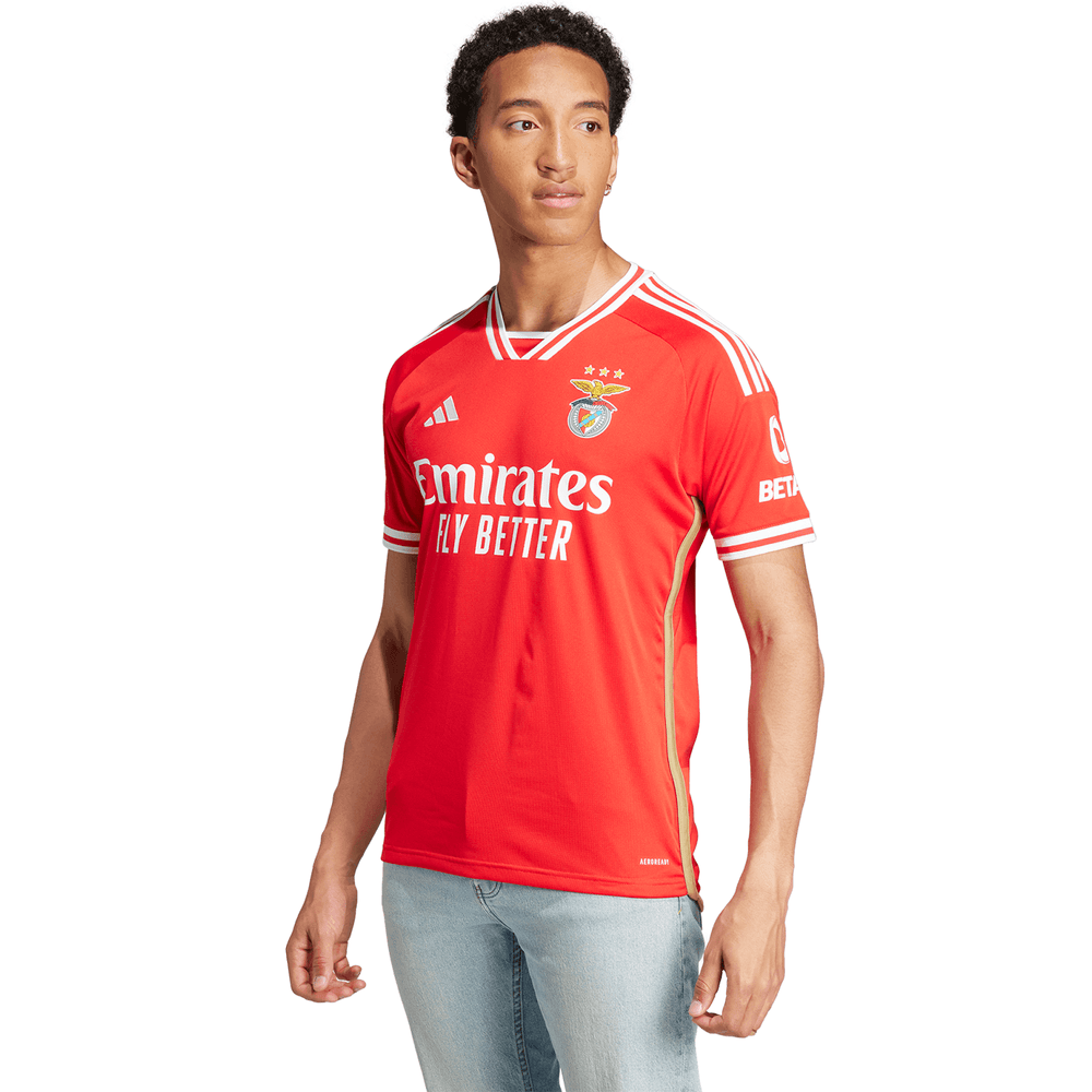 adidas Benfica Men's Home Stadium Jersey 23/24 (Red)