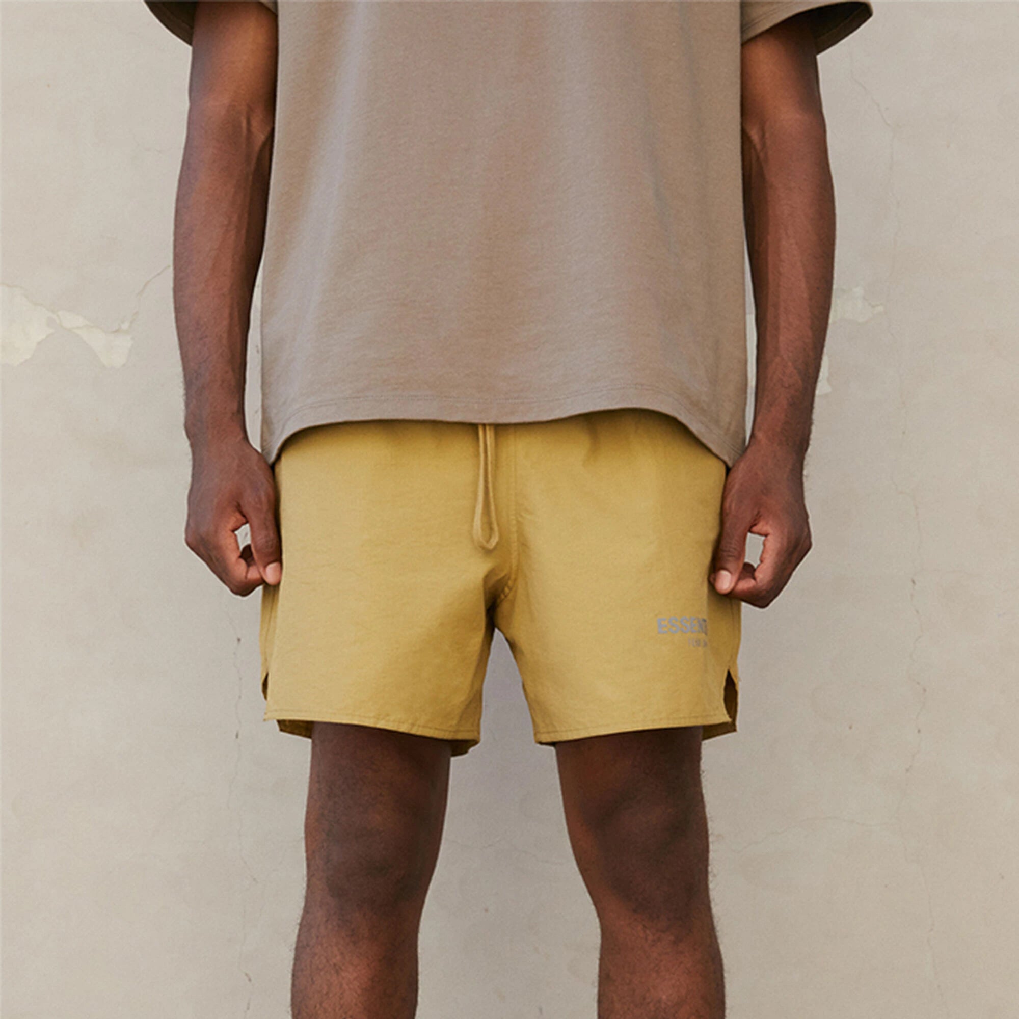 Image of Fear of God Essentials FW21 Volley Short Amber FOG-FW21-027