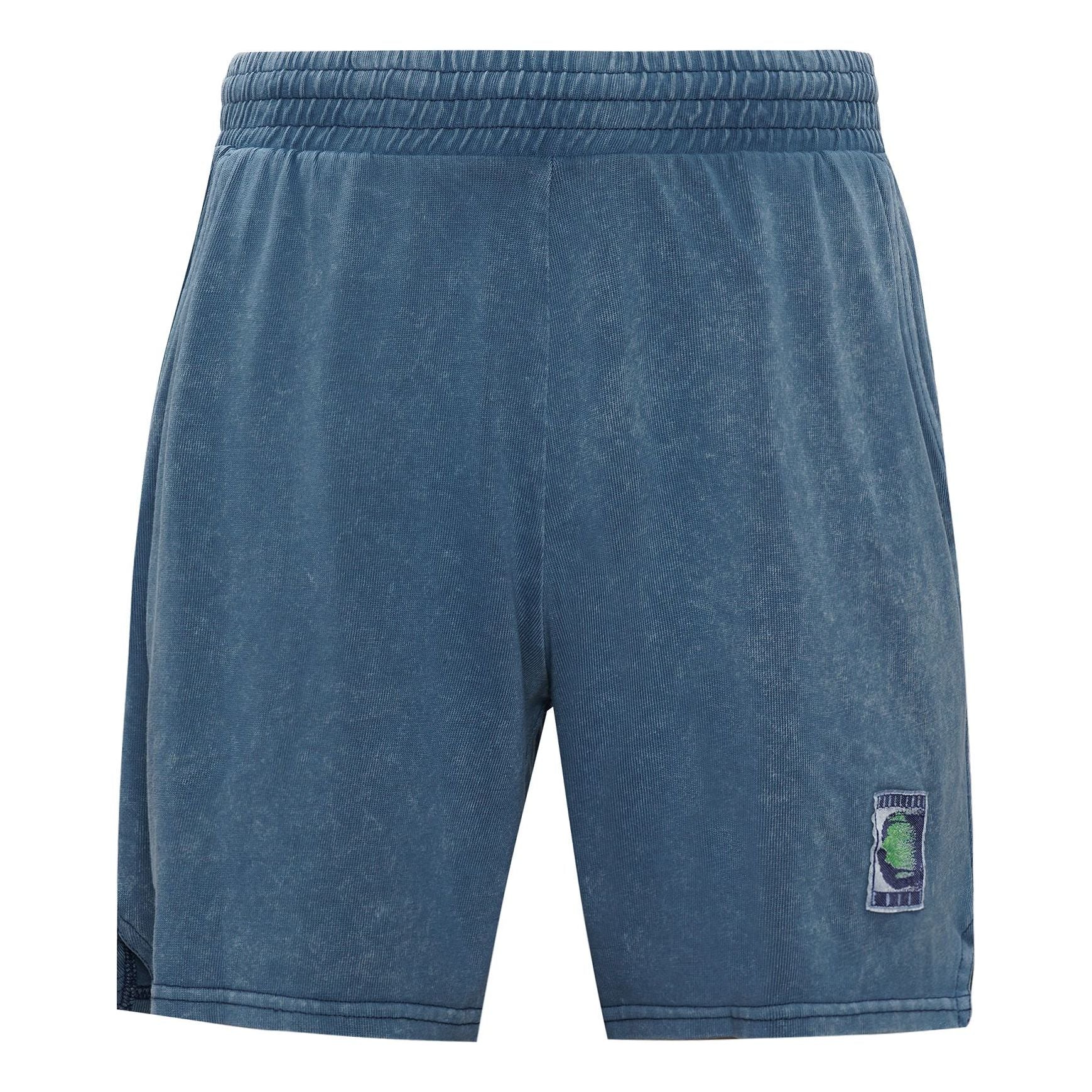 Image of Nike Sportswear Knit Washed Shorts Blue CV4356-442