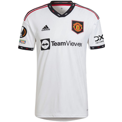 Image of adidas Manchester United Anthony Elanga Away Jersey w/ Europa League Patches 22/