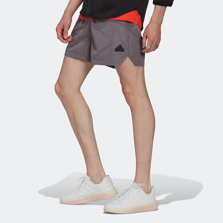 Men's adidas Solid Color Sports Shorts Shadow Grey HG2070