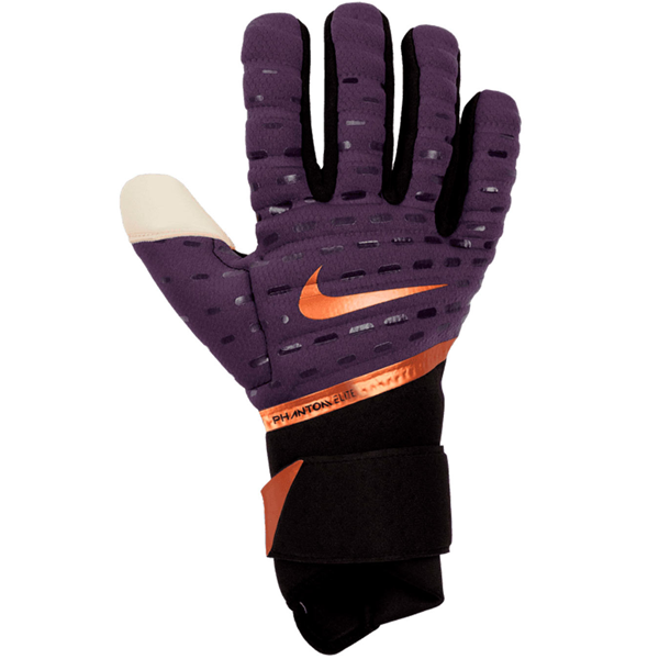 Image of Nike Phantom Elite Goalkeeper Elite Glove (Dark Raisin/Metallic Copper)