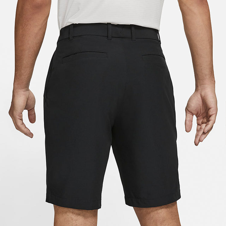 Men's Nike Solid Color Casual Straight Shorts Black CU9741-010