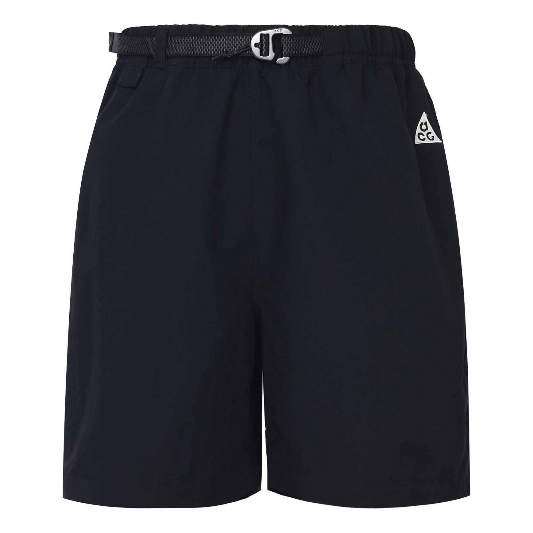 Men's Nike ACG Alphabet Solid Color Breathable Casual Sports Shorts Black CZ6704