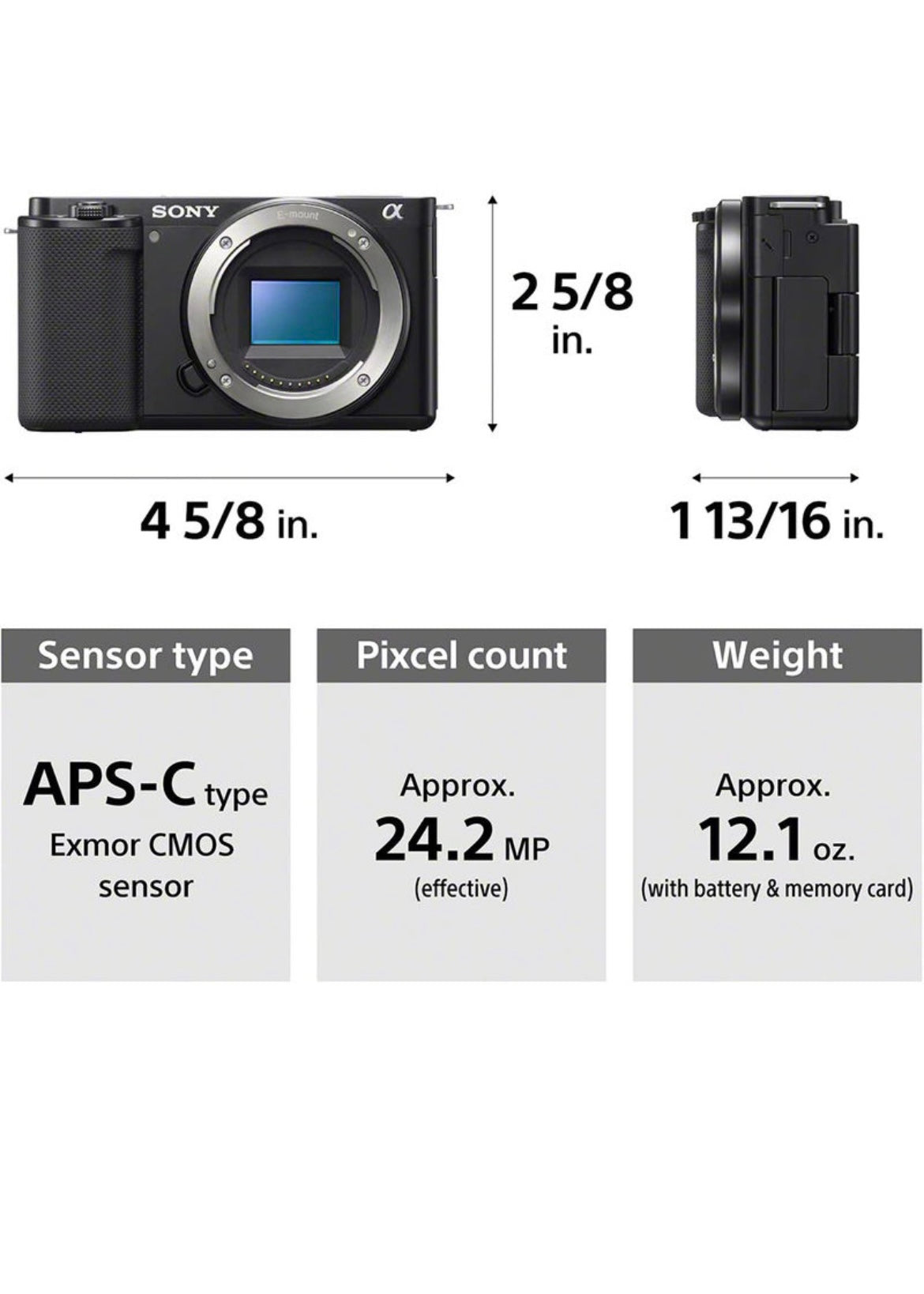 Sony-ZV1 Camera 4K HDR Video