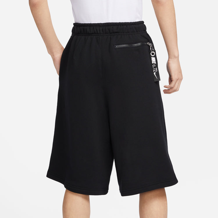 Image of Nike CIRCA French Terry Shorts 'Black' FB2816-010