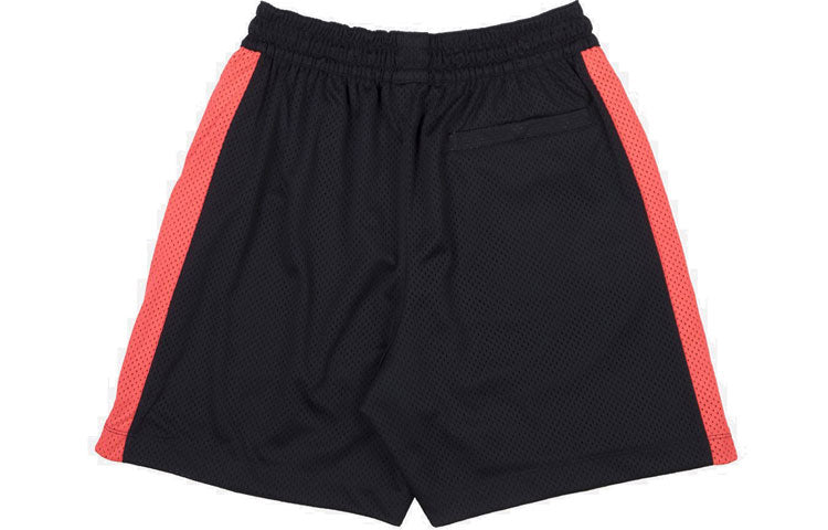 Image of Air Jordan x CLOT Crossover Mesh Shorts Sports US Edition Schwarz Rot AR8399-010