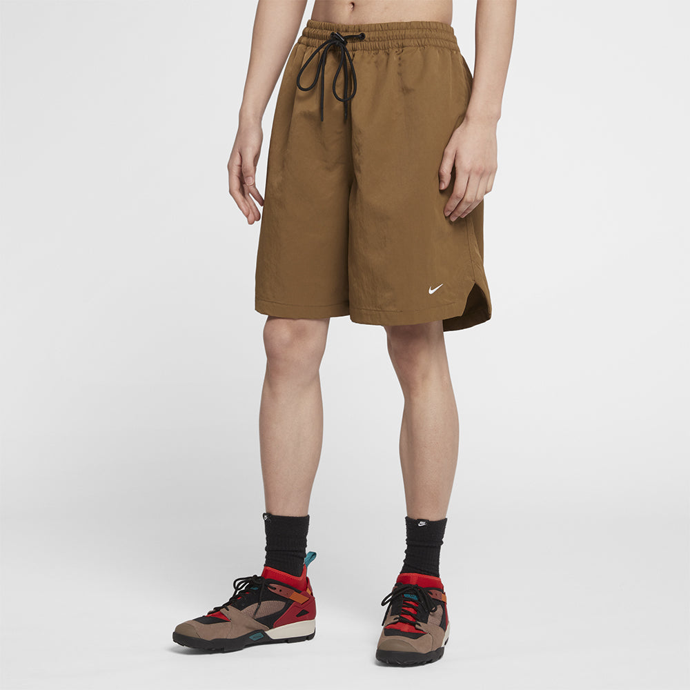 Image of Men's Nike Lab Collection Casual Sports Nylon Pants Shorts Light Brown AV8280-24