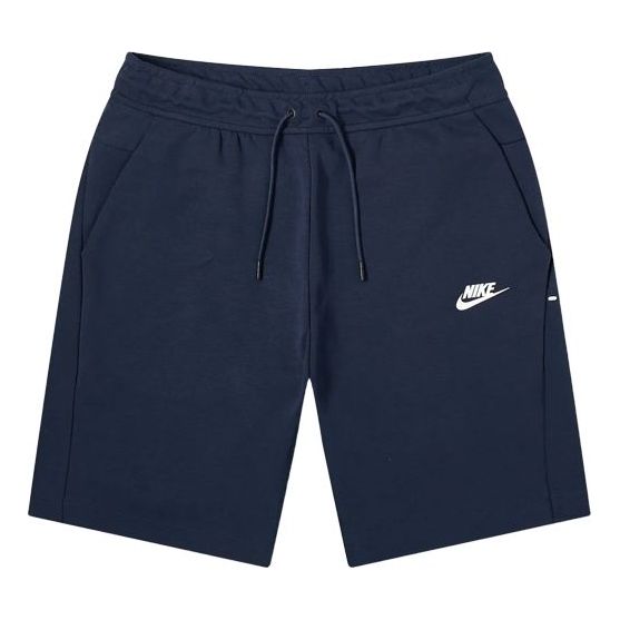 Image of Nike Sportswear Tech Fleece-Sportshorts mit Kordelzug Marineblau 928513-451