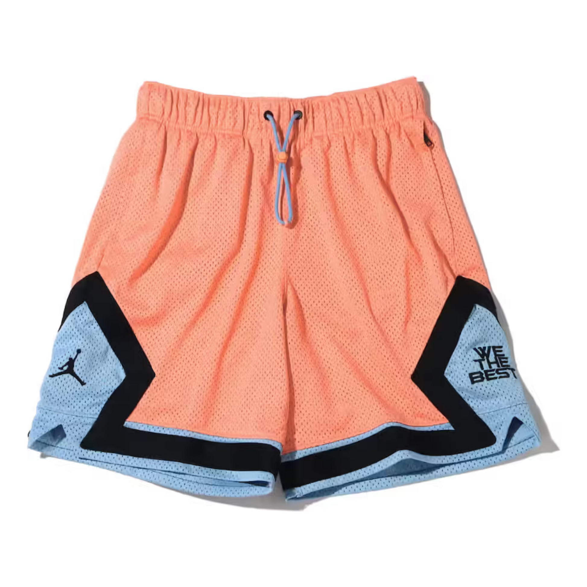 Air Jordan x DJ Khaled Logo Shorts 'Crimson Bliss Leche Blue Black' DV7492-693