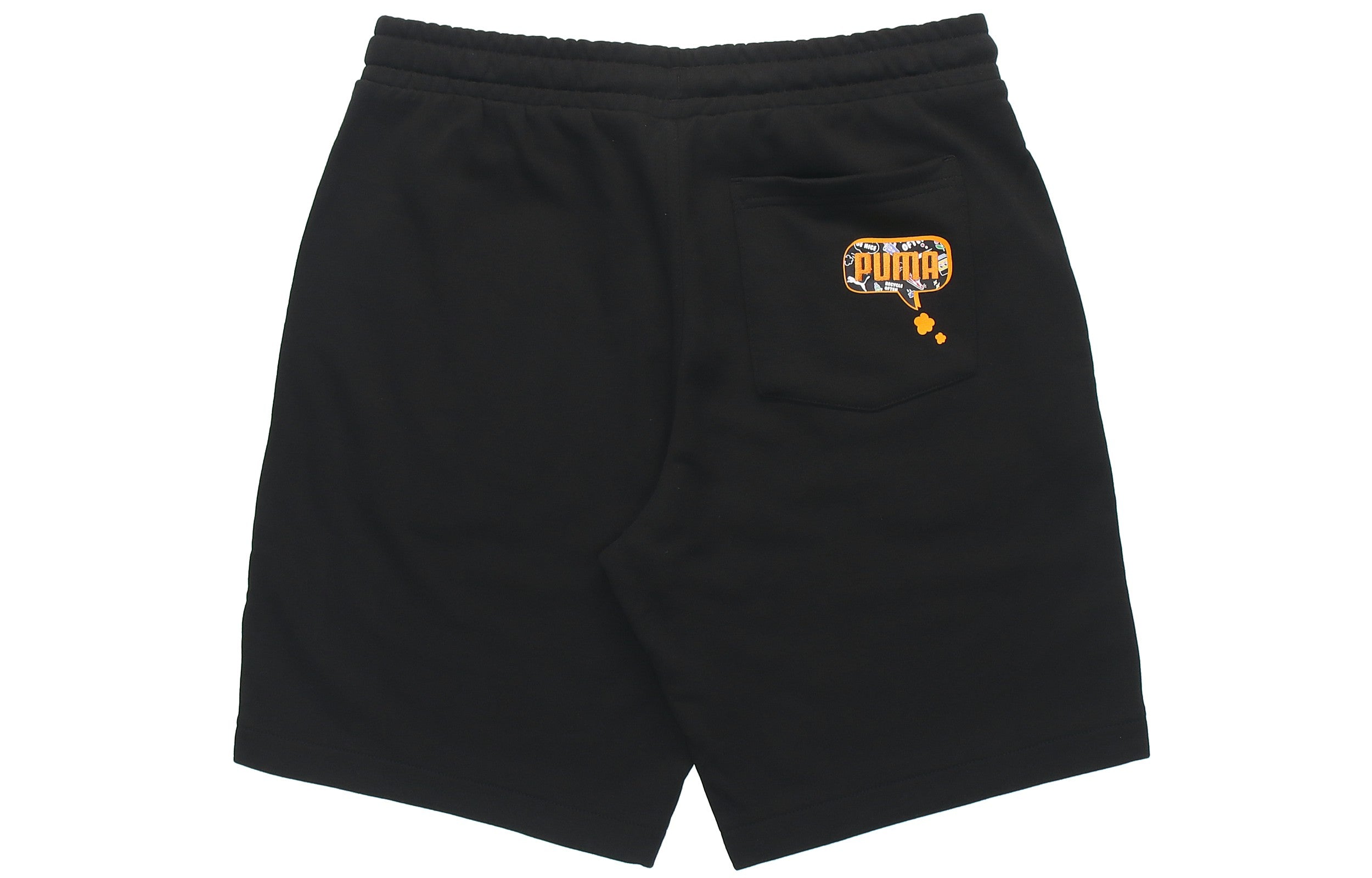 Image of PUMA Awareness Athleisure Casual Sports Drawstring Breathable Shorts Black 53203