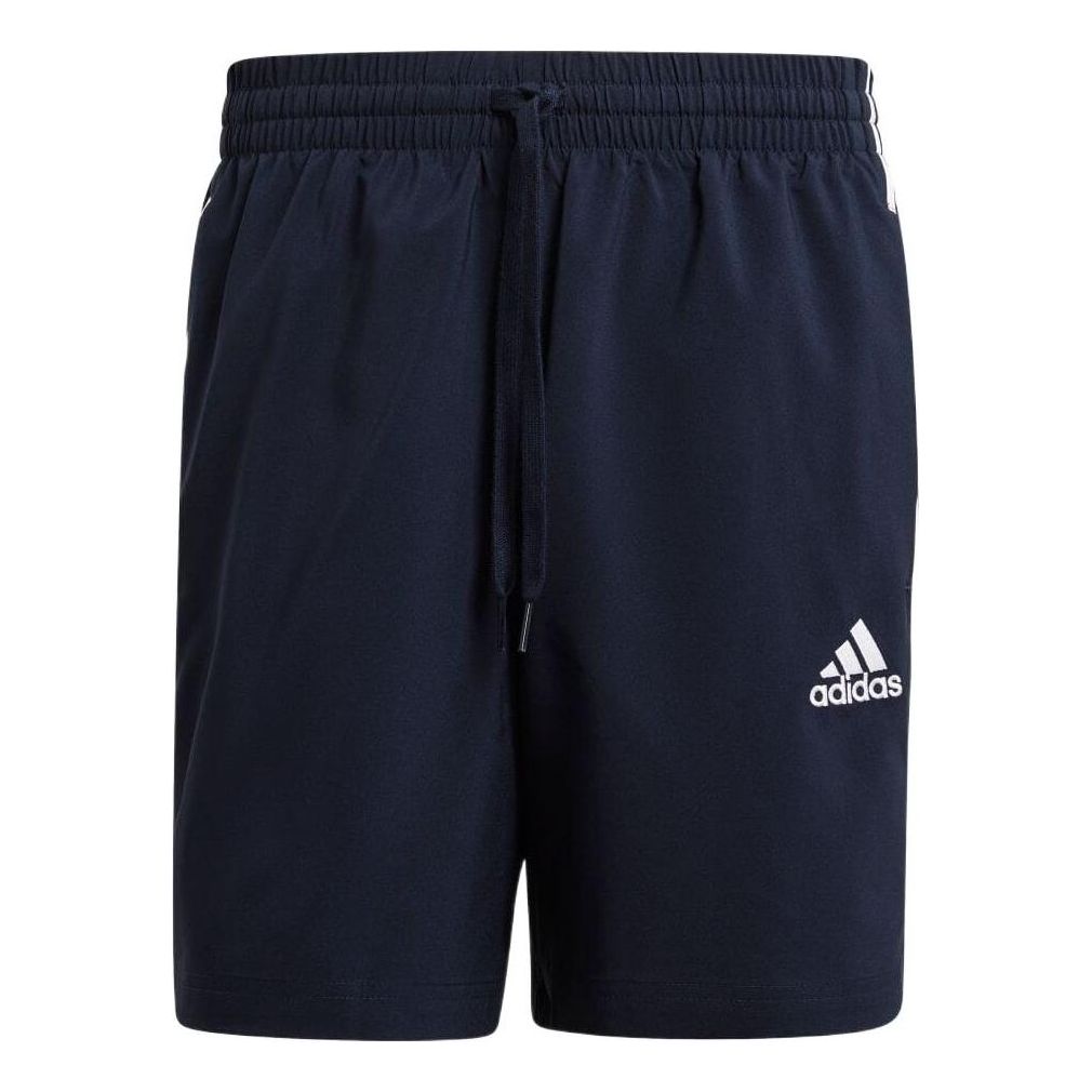 Image of Gerade Sportshorts mit aufgestickten Seitenstreifen für Herren von adidas Aeroready Essentials