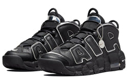 Image of (WMNS) Nike Air More Uptempo 'Black Metallic Silver' DQ0839-001