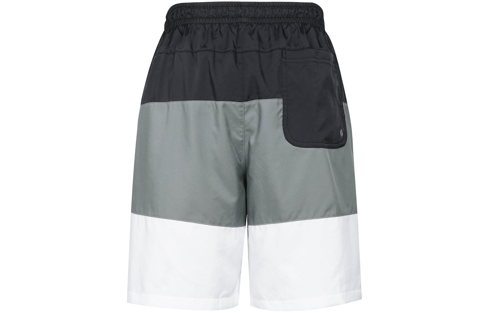 Men's Nike Contrast Color Stitching Small Label Woven Sports Shorts Black DQ2427
