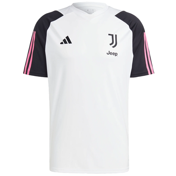 adidas Juventus Training Jersey 23/24 (White/Black/Pink)