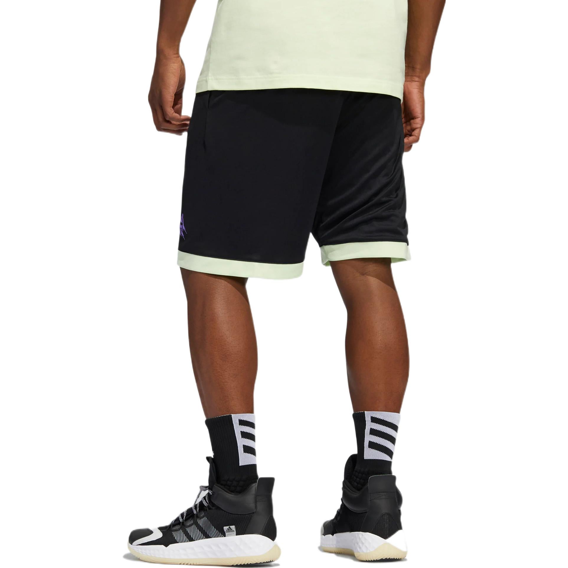 Men's adidas Hdn Avatar S James Harden Logo Basketball Sports Shorts Black H6229