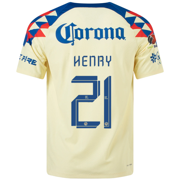 Nike Club America Authentic Henry Martin Match Home Jersey w/ Liga MX Patch 23/2