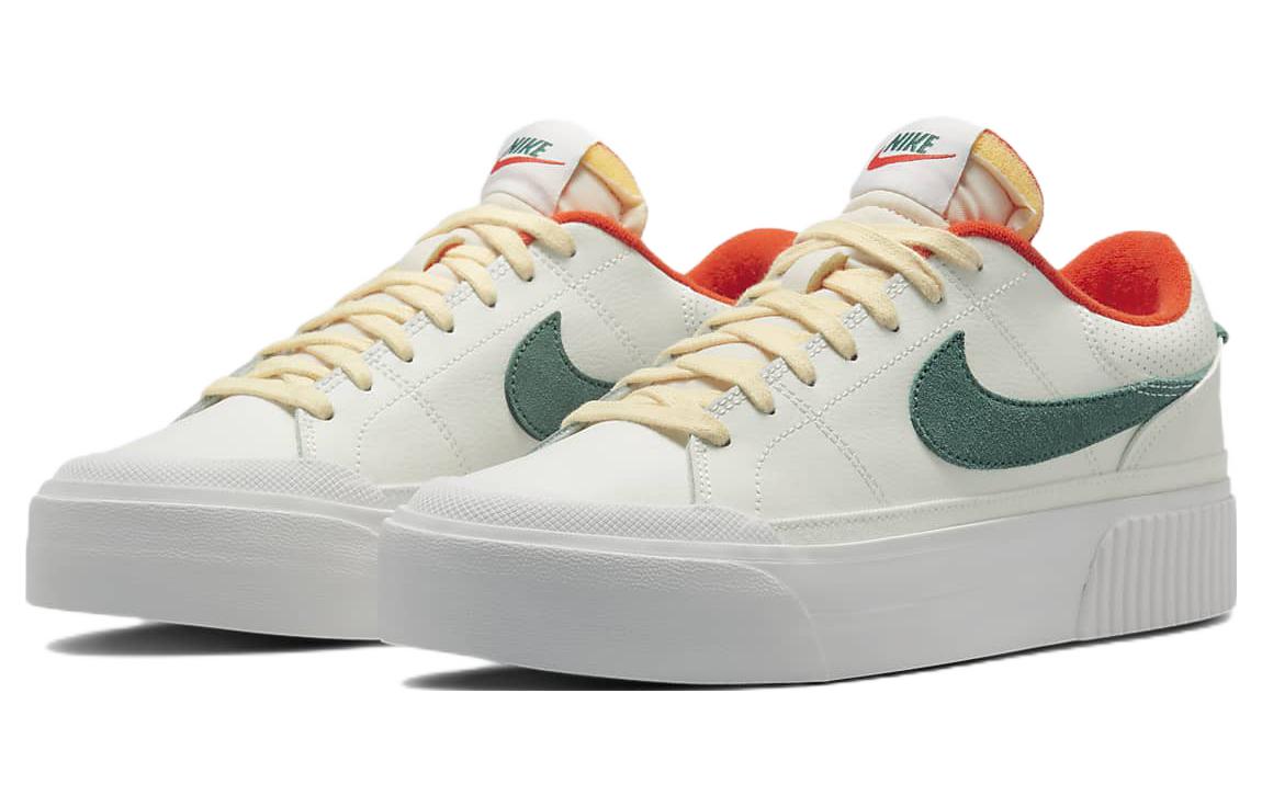 (WMNS) Nike Court Legacy Lift 'Cream White Green' FD0355-133