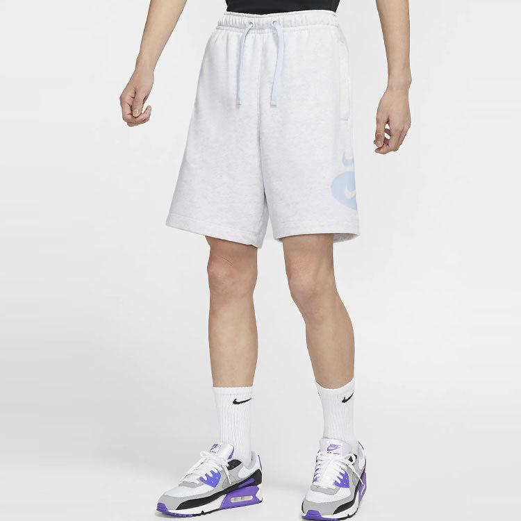 Image of Nike Sportswear Logo Loose Lacing Casual Shorts White DM5488-051