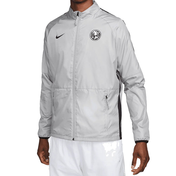 Nike Club America Repel Academy AWF Full-Zip Jacket (Cobblestone/Black)