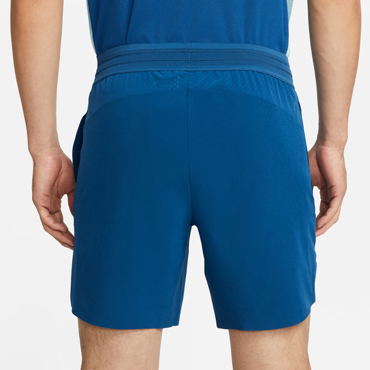 Men's Nike Solid Color Logo Tennis Sports Shorts Blue DD8544-476