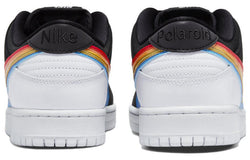 Image of Polaroid x Nike SB Skateboard Dunk Low 'Black White Red' DH7722-001