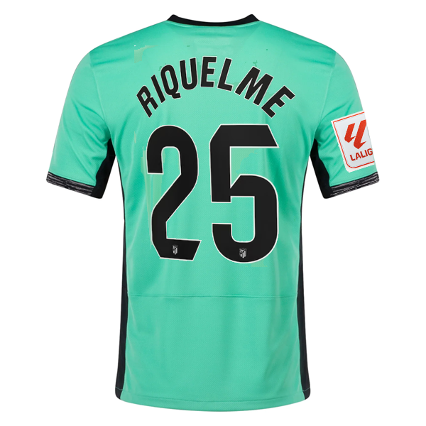 Image of Nike Atletico Madrid Rodrigo Riquelme Third Jersey w/ La Liga Patch 23/24 (Sprin