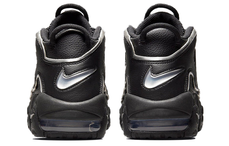 (WMNS) Nike Air More Uptempo 'Black Metallic Silver' DQ0839-001