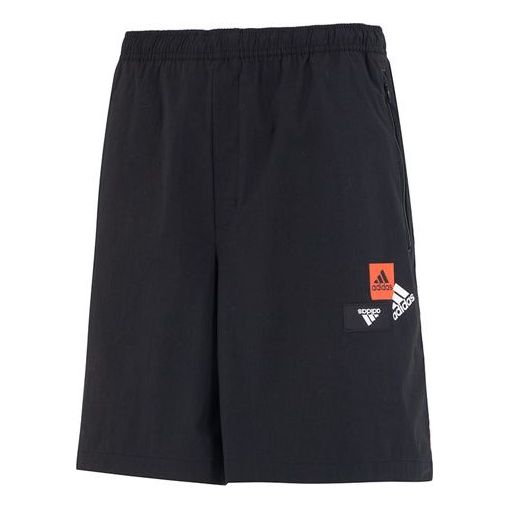 Image of Men's adidas Mh Bp3 Wvsht Athleisure Casual Sports Solid Color Logo Shorts Black