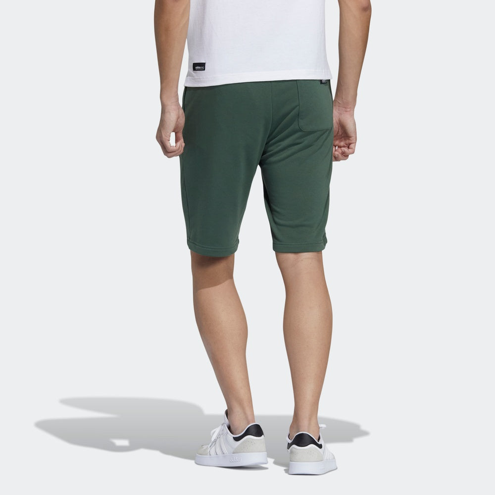 Image of adidas neo M Ss May Short1 Skateboard Casual Sports Shorts Green GP4791