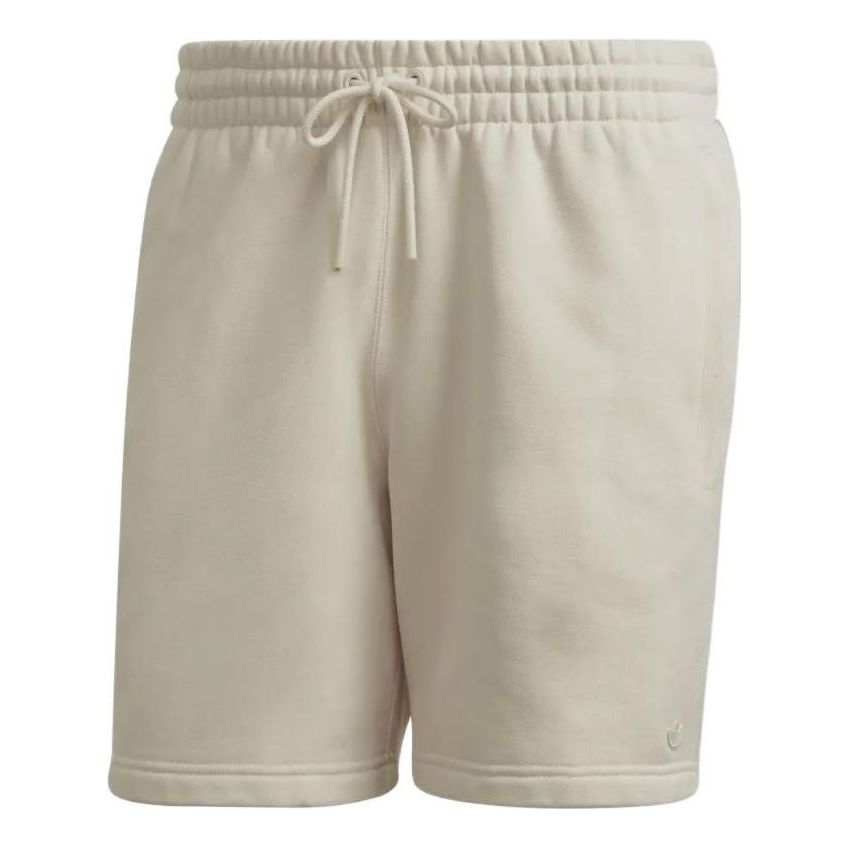 Men's adidas originals FW22 Adicolor Trefoil Shorts Embroidered Logo Solid Color