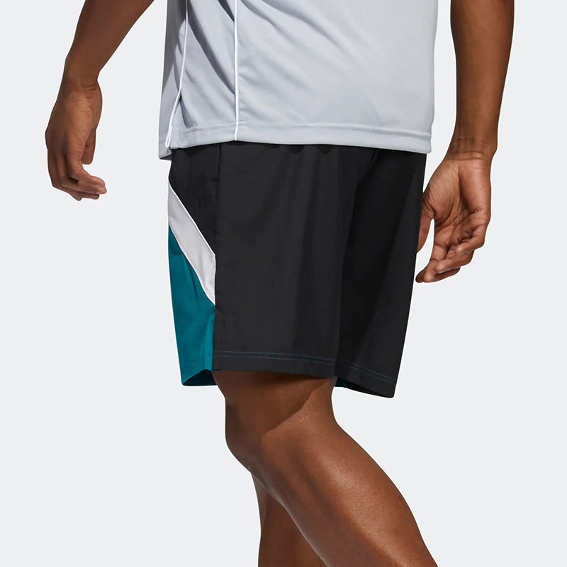 Men's adidas Galaxy Short Colorblock Athleisure Casual Sports Knit Shorts Malach