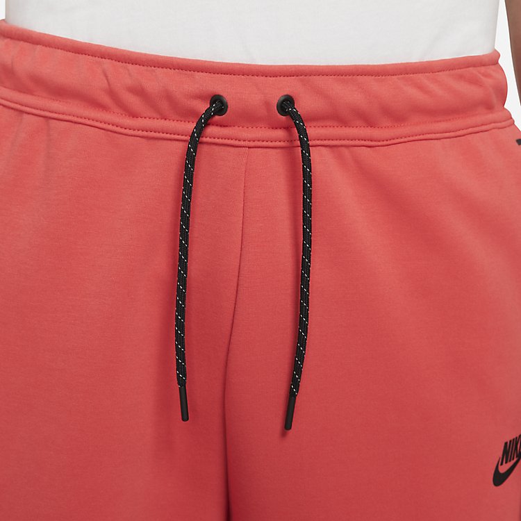 Image of Nike Sportswear Tech Fleece Revival Shorts 'Lobster Red' CU4503-605
