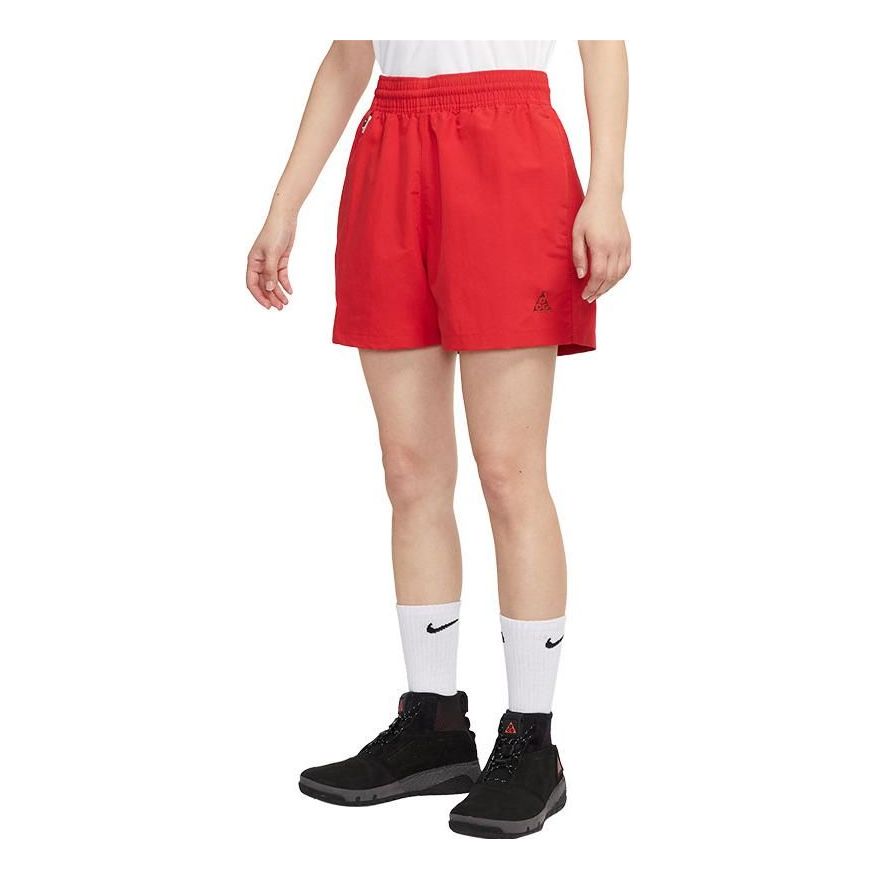 (WMNS) Nike ACG Shorts 'Red' DH8351-657