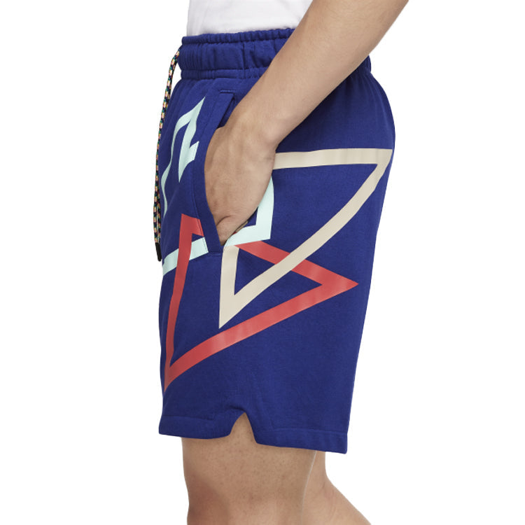 Air Jordan Sport Dna Flying Man Embroidered Sports Shorts Royal blue CZ5431-455