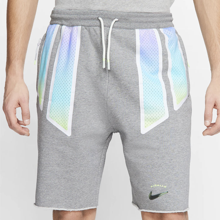 Image of Nike x Pigalle Fleece Shorts ' Heather' CI9952-063