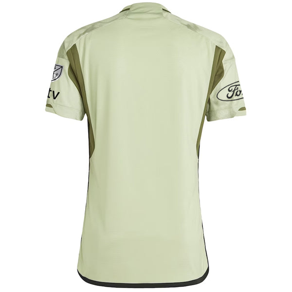 Image of adidas LAFC Authentic Away Jersey 23/24 w/ MLS + Apple + Ford + Childhood Cancer