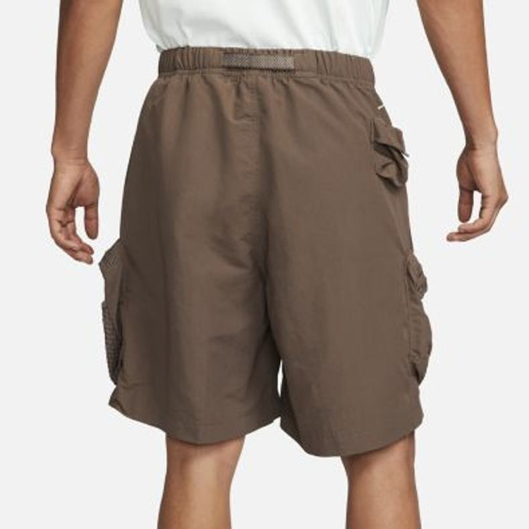 Image of Nike ACG Snowgrass Cargo Shorts 'Brown' DN3945-004
