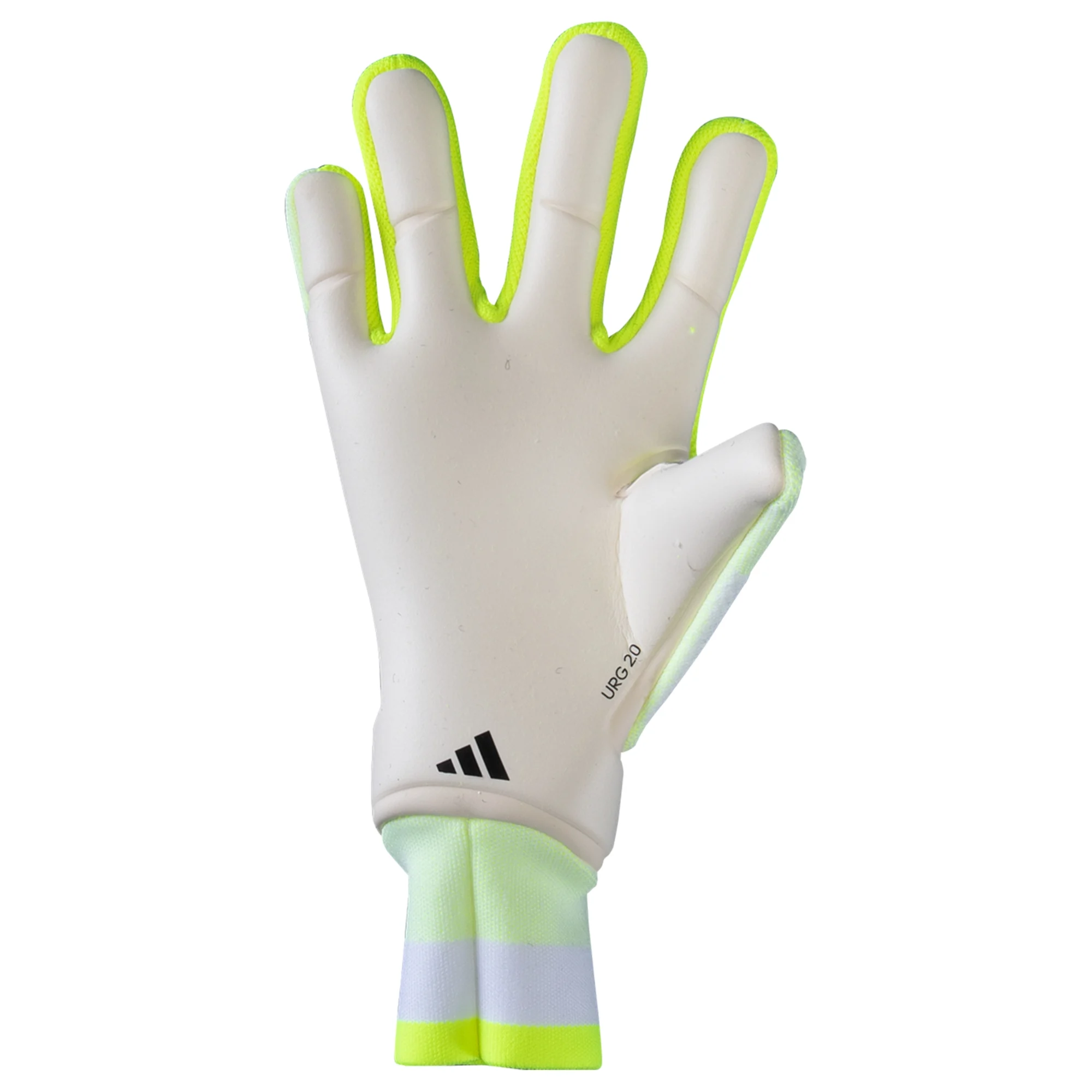 Image of Adidas X Pro Goalkeeper Glove (White/Lucid Lemon)