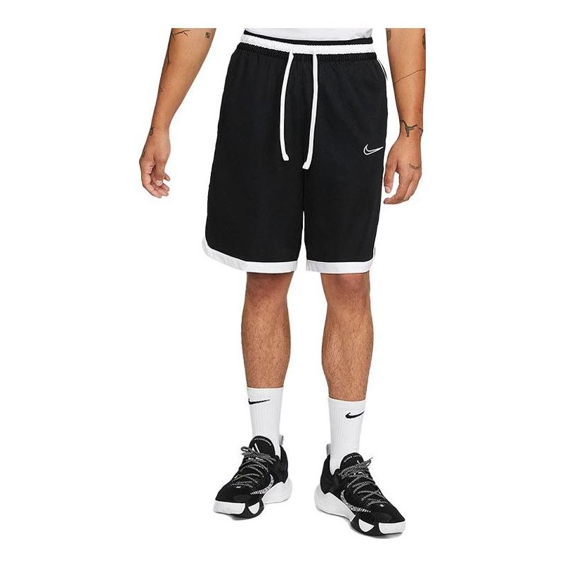 Image of Nike Elite Stripe Basketball Short Loose fit 'Black White' DD0563-010