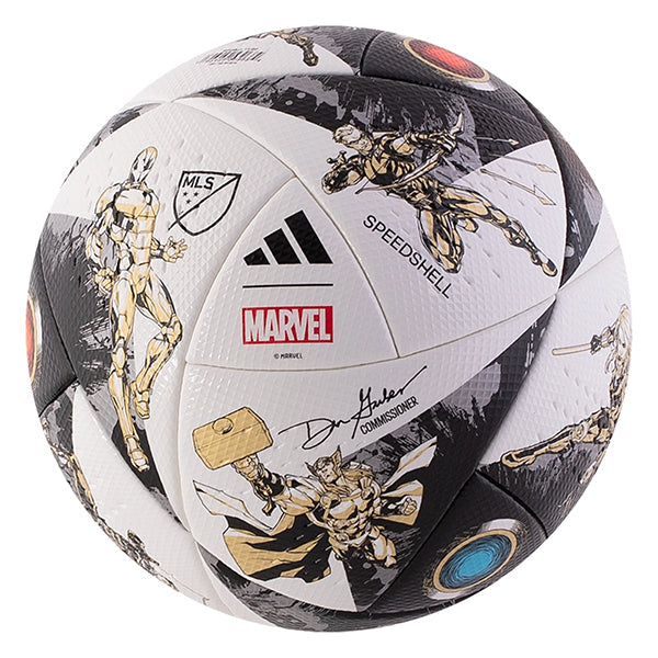 Adidas MLS x Marvel - Pro All Star Game Soccer Ball 2023 (White/Multi)