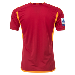 Image of adidas Roma Heimtrikot mit Serie A-Aufnäher 23/24 (Team Victory Red)